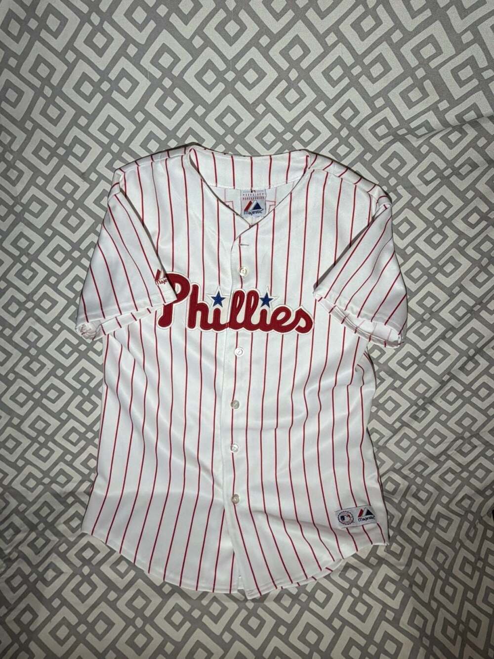 Majestic Philadelphia Phillies Chase Utley 26 Baseball Jersey